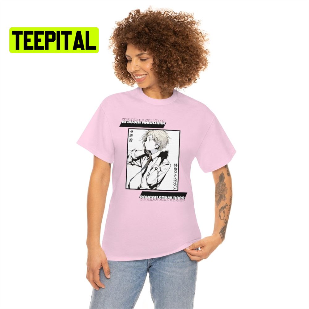 Atsushi Nakajima Bungou Stray Dogs Anime Unisex T-Shirt – Teepital