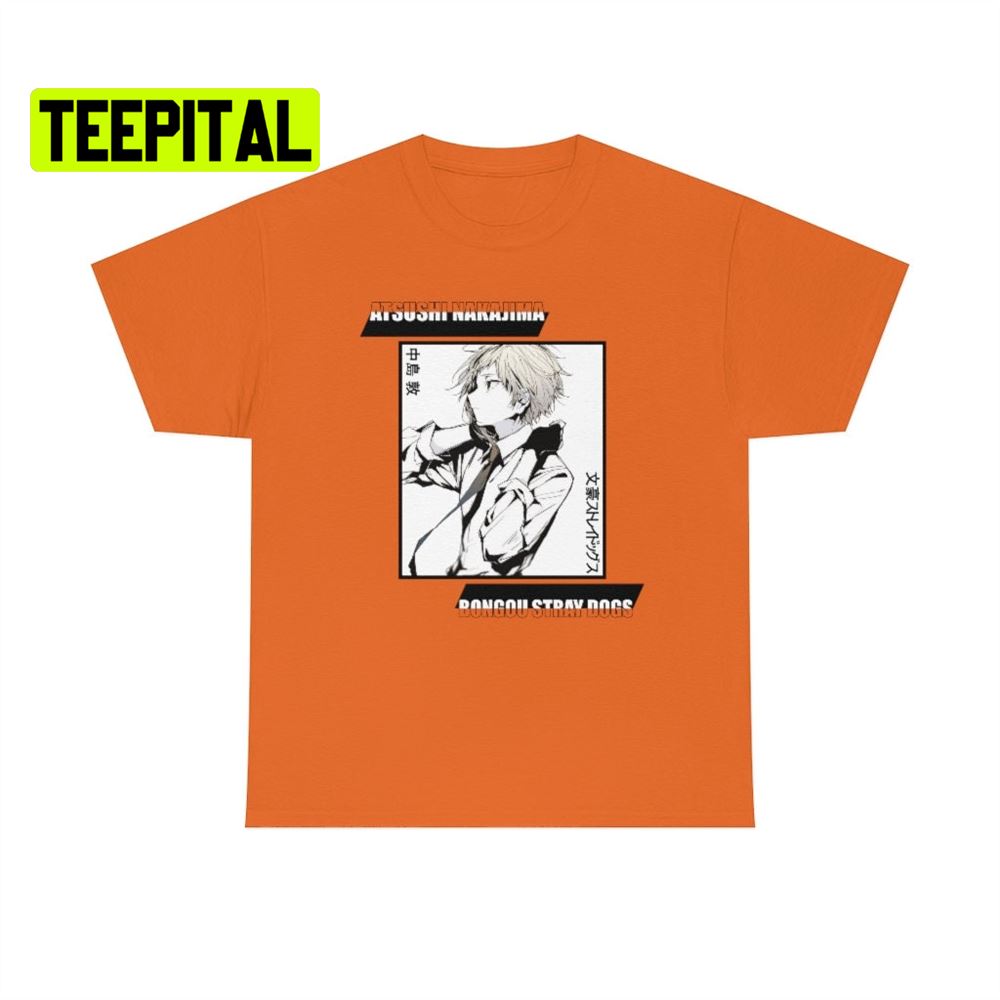 Atsushi Nakajima Bungou Stray Dogs Anime Unisex T-Shirt – Teepital