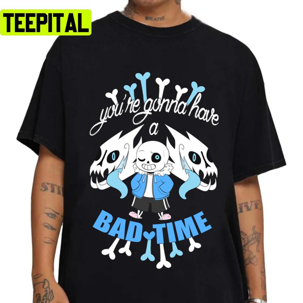 Bad Time Undertale Graphic Unisex T-Shirt