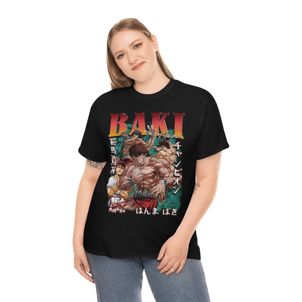 Baki The Grappler Shirt, Baki The Grappler T Shirt, Baki The - Inspire  Uplift
