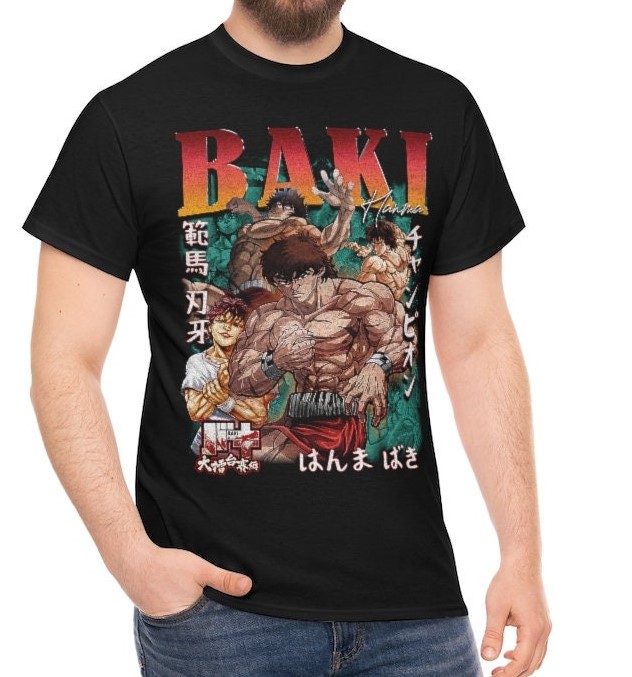 Baki The Grappler Shirt, Baki The Grappler T Shirt, Baki The - Inspire  Uplift