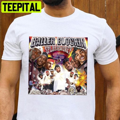 Baller Blockin Splashmoney Stephen Curry Vintage Unisex T-Shirt