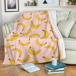 Banana Best Seller Fleece Blanket Throw Blanket Gift
