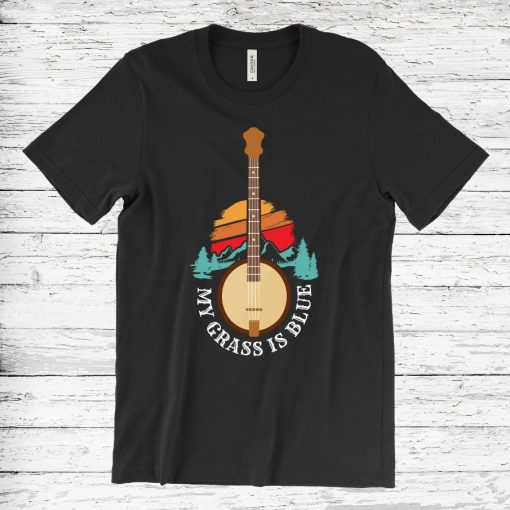 Banjo American Country Music Instrument Fan Tee Shirt