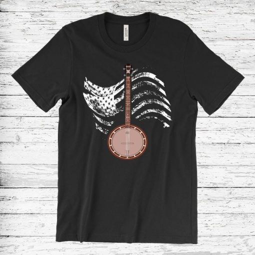 Banjo American Country Music T-Shirt