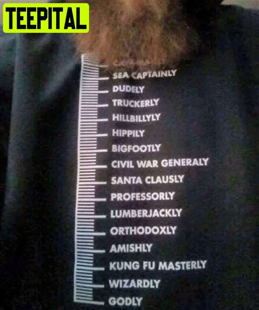 Beard Measurement Chart Unisex T-Shirt