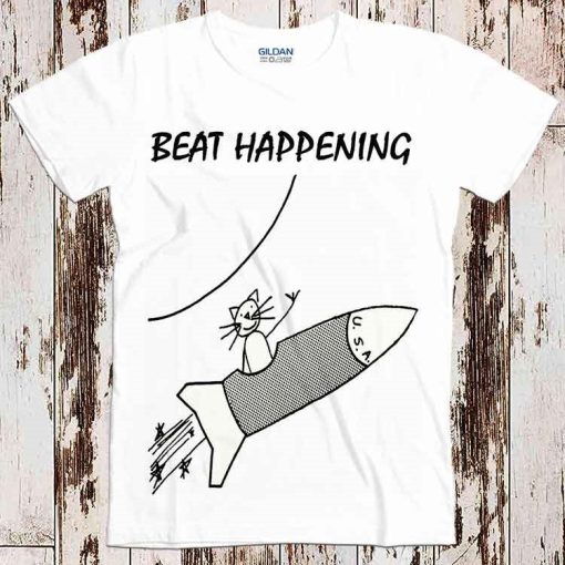 Beat Happening Cat And Rocket Rock Music Unisex T-Shirt