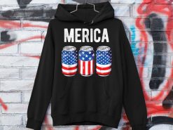 Beer American Flag 4th Of July Independence Day Unisex T-Shirt