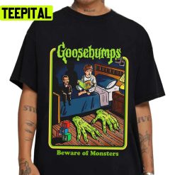 Beware Of Monsters Halloween Chiffon Top Goosebumps Series Movie Unisex T-Shirt