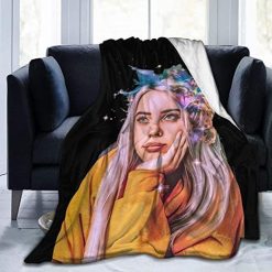 Billie Eilish Best Seller Fleece Blanket Throw Blanket Gift 1