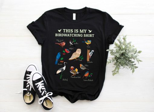 Birdwatching Bird Nerd Lover T-Shirt