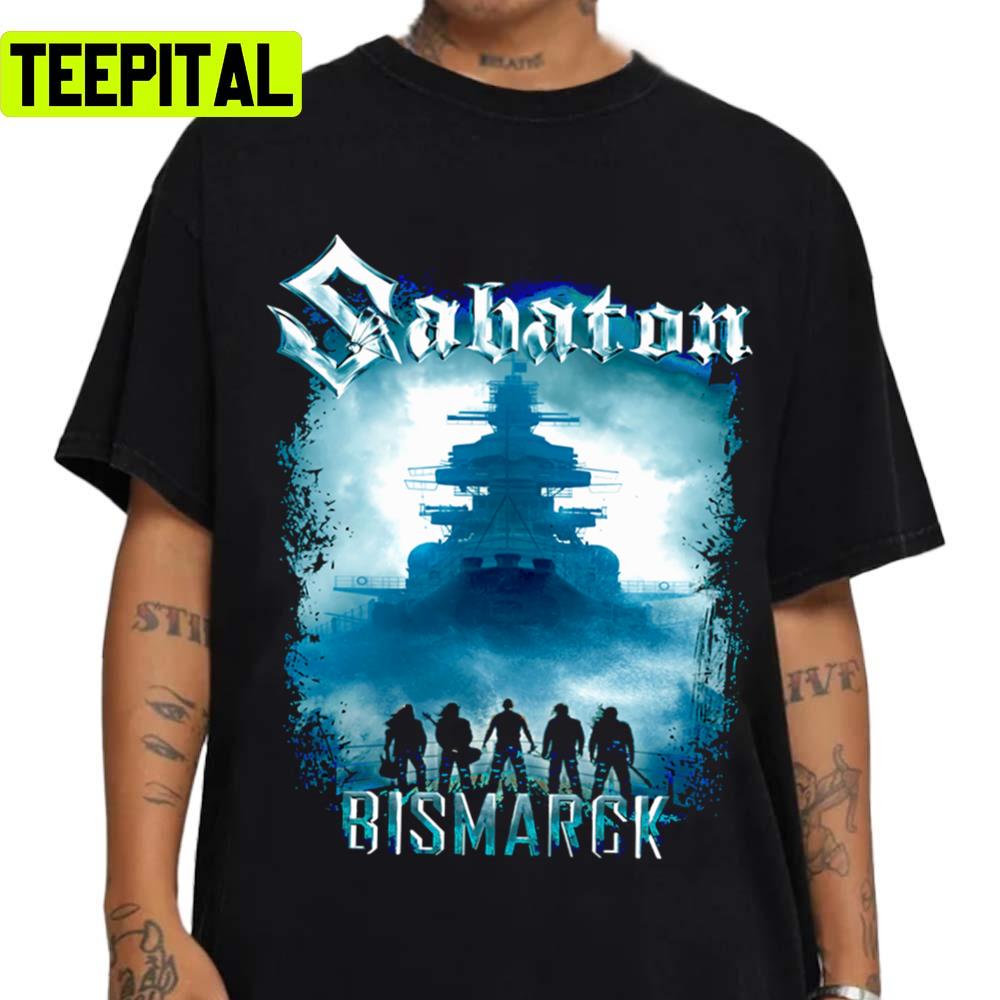 Bismarck Design Sabaton Rock Band Unisex T-Shirt