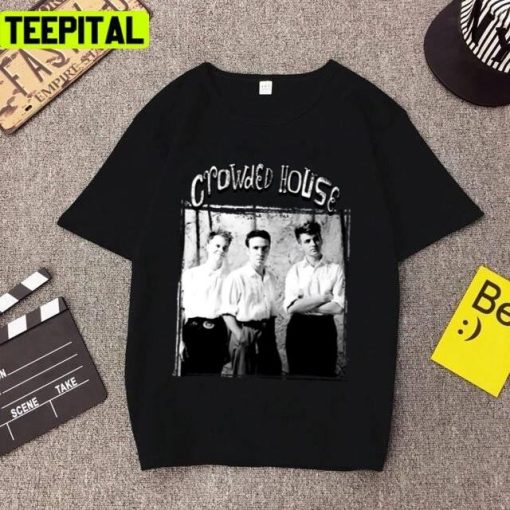 Black And White Art Crowded House Unisex T-Shirt