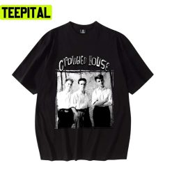 Black And White Art Crowded House Unisex T-Shirt