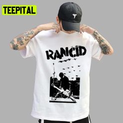 Black And White Art Rancid Band Unisex T-Shirt