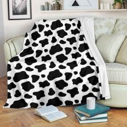 Black And White Cow Bestseller Fleece Blanket Throw Blanket Gift