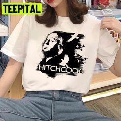 Black Design Alfred Hitchcock Unisex T-Shirt