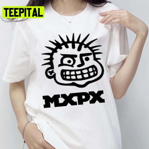 Black Line Art Special Design By Mxpx Band Unisex T-Shirt