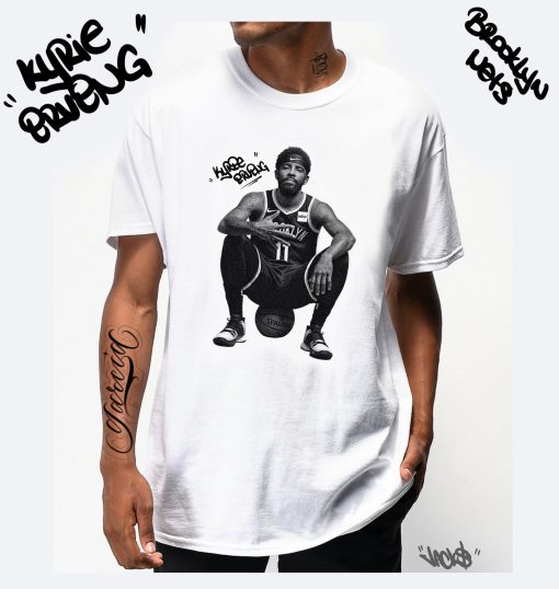 Black White Art Kyrie Irving Unisex T-Shirt