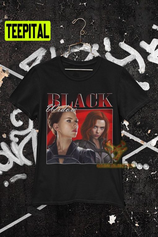 Black Widow Retro 80’s 90’s Vintage Unisex Sweatshirt