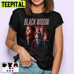 Black Widow Superheroes Marvel Unisex T-Shirt