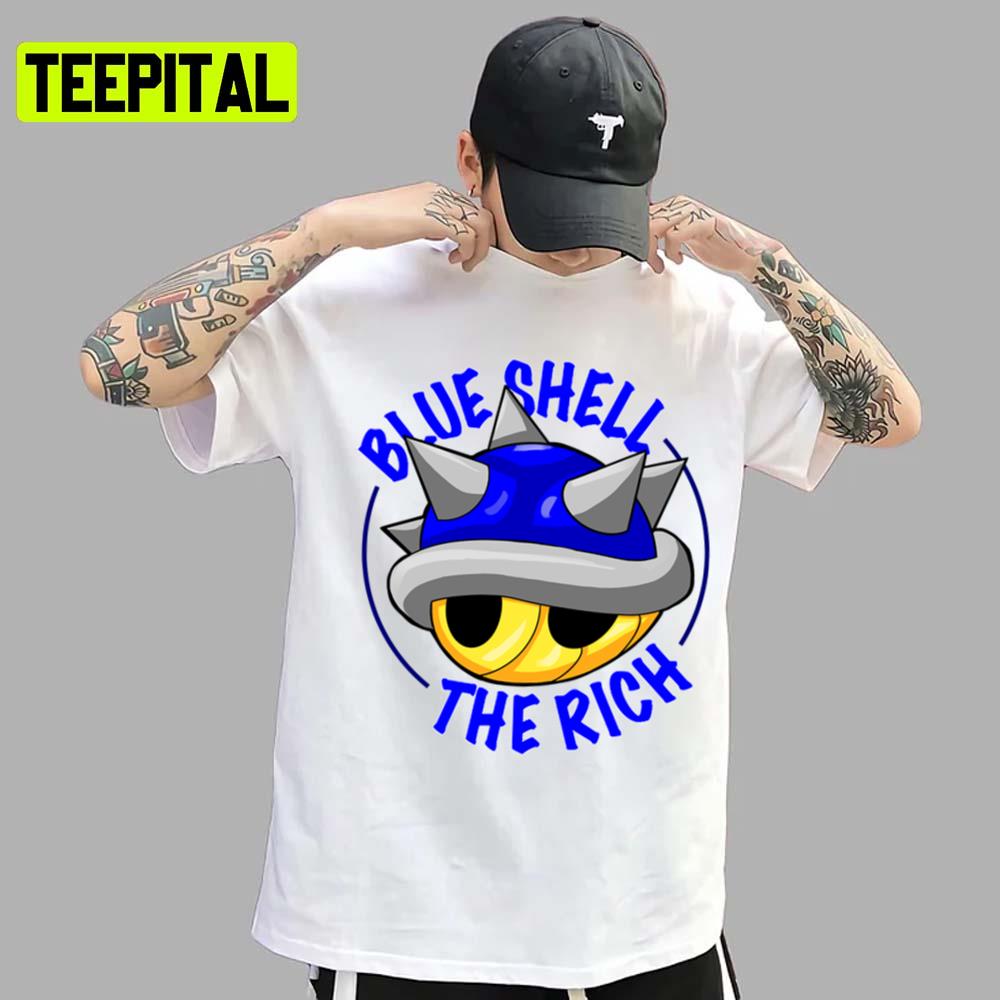Blue Shell The Rich Mario Kart Unisex T-Shirt