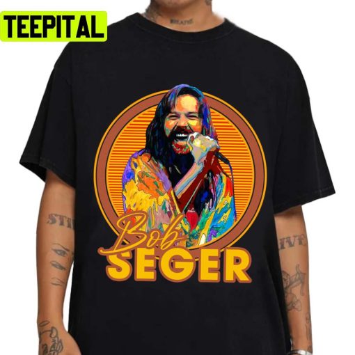 Bob Arts 70s Aesthetic Style Fan Art Bob Seger Unisex T-Shirt