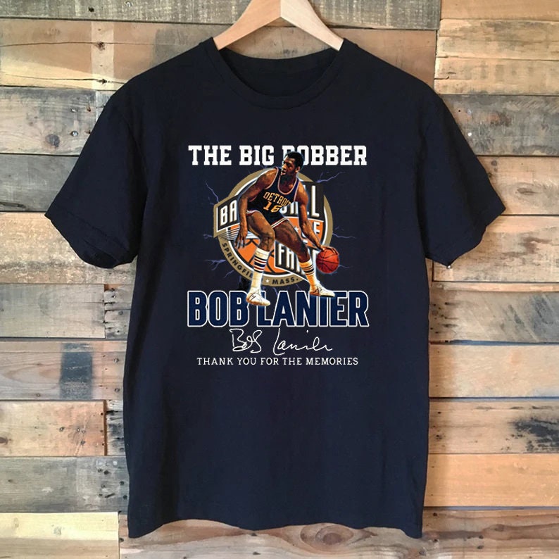 Bob Lanier Thank You For The Memories Rip Bob Lanier Unisex T-Shirt
