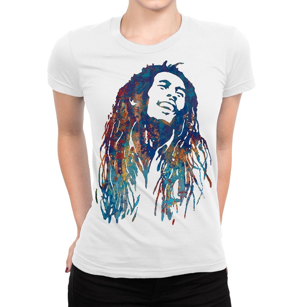Bob Marley Colorful Design Unisex T-Shirt