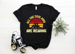 Books Reading Lover Vintage Librarian Shirt