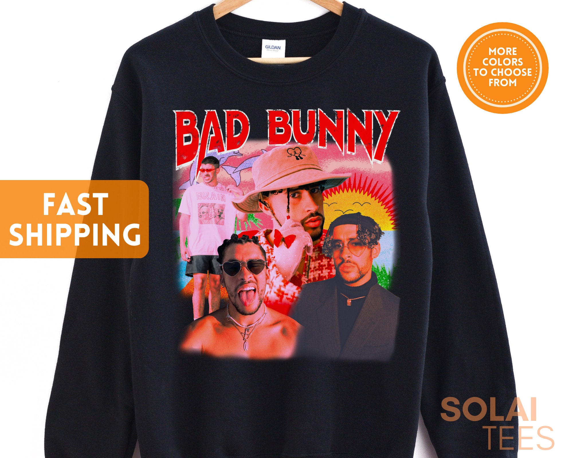 Bad Bunny Fan Graphic Design Shirt - Best Seller Shirts Design In Usa