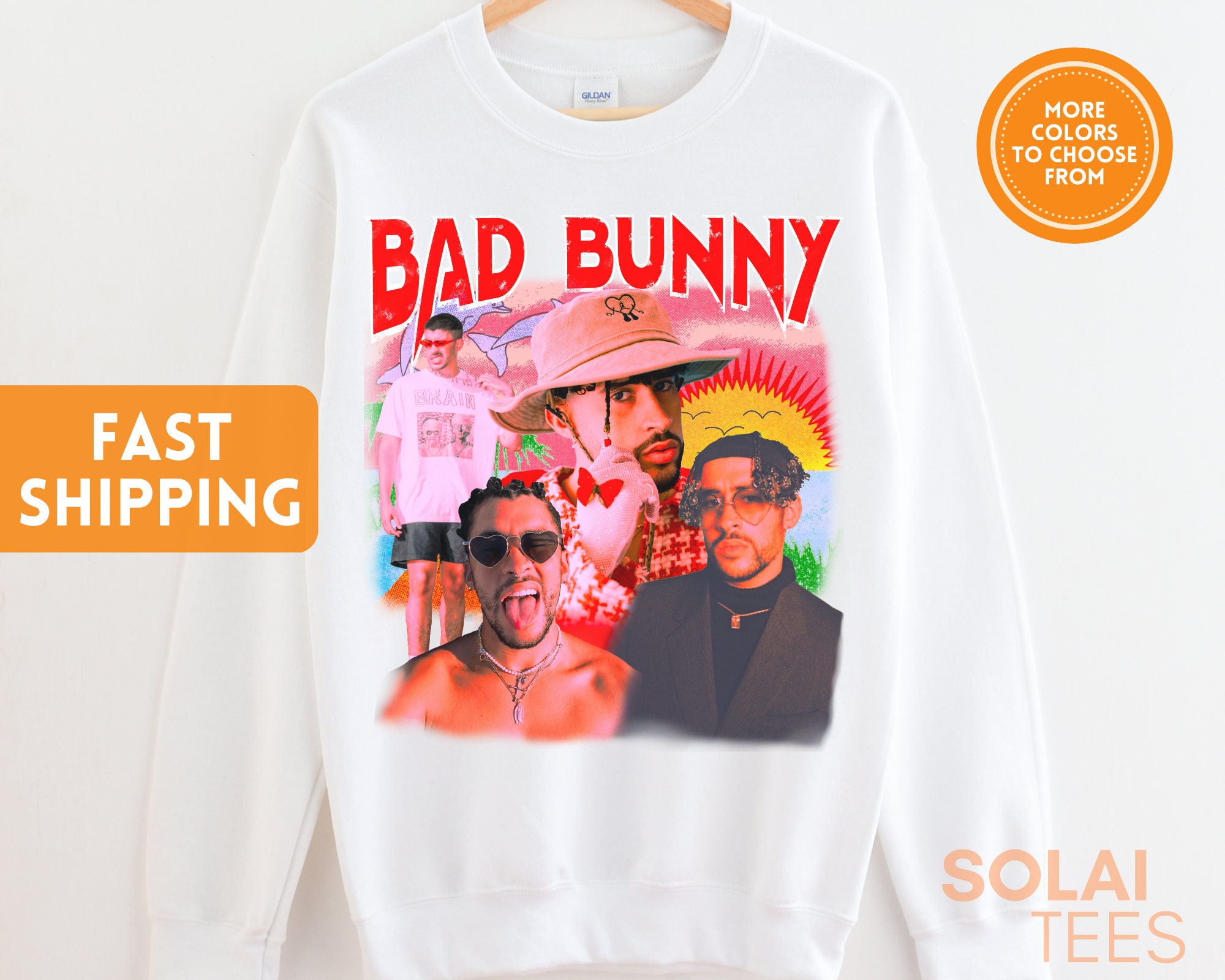 Bad Bunny Fan Graphic Design Shirt - Best Seller Shirts Design In Usa