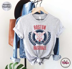 Boston Baseball Vintage Art Unisex T-Shirt