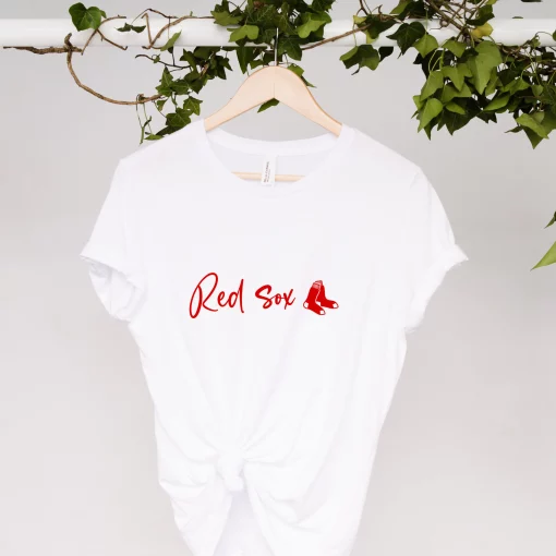 Boston Red Sox Baseball Art Unisex T-Shirt