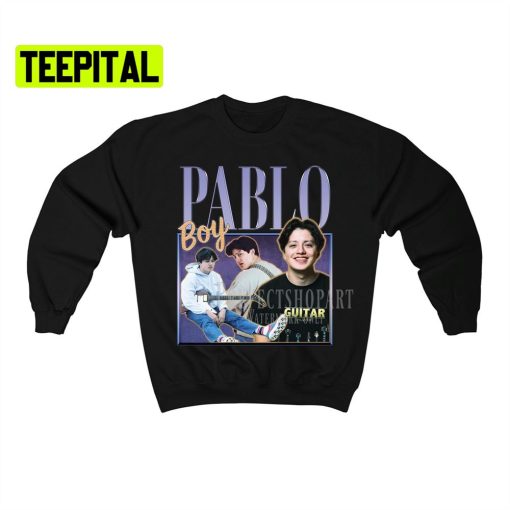 Boy Pablo Retro Vintage Art Unisex Sweatshirt