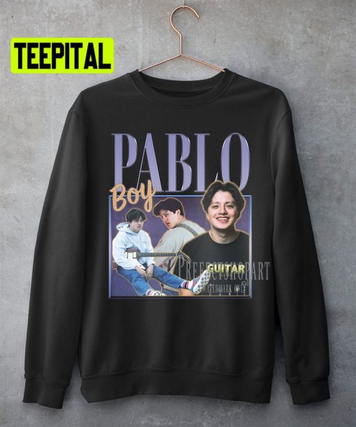 Boy Pablo Retro Vintage Art Unisex Sweatshirt