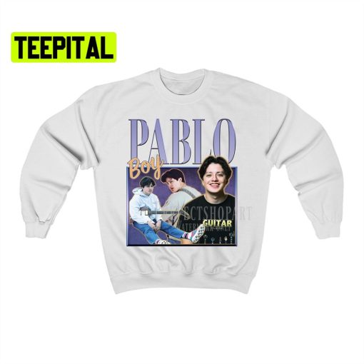 Boy Pablo Retro Vintage Art Unisex Sweatshirt