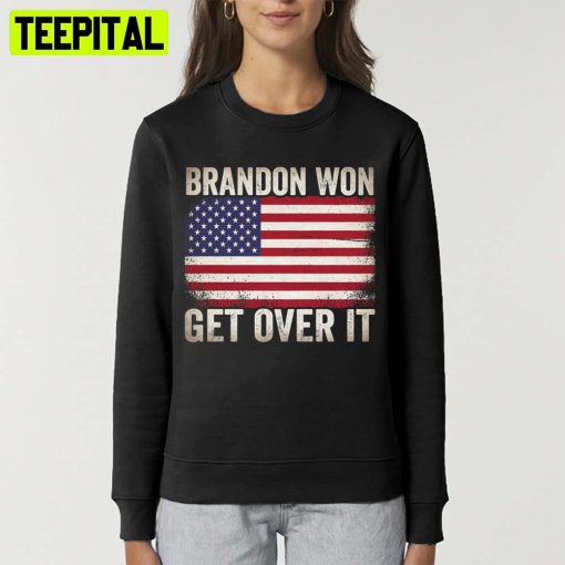 Brandon Won American Flag Unisex T-Shirt