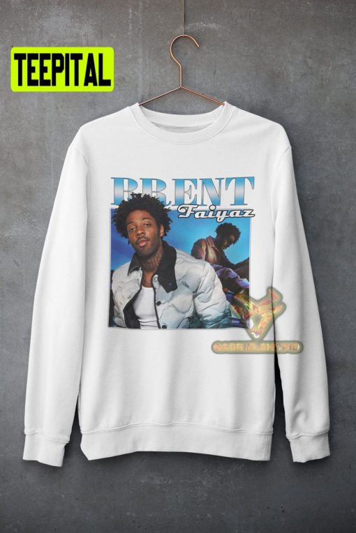 Brent Faiyaz Vintage 90’s Hip Hop Retro Unisex Sweatshirt