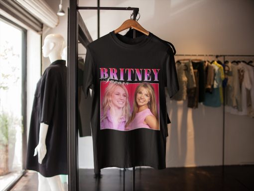 Britney Spears Retro Portrait Design Unisex T-Shirt