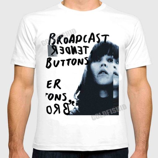 Broadcast Tended Buttons Black And White Art Unisex T-Shirt