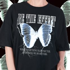 Butterfly Effec Aesthetic Clothes Y2k Retro Streetwear Graphic Unisex T-Shirt