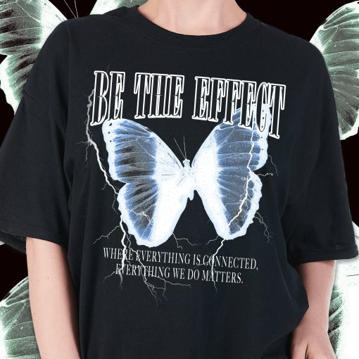 Butterfly Effec Aesthetic Clothes Y2k Retro Streetwear Graphic Unisex T-Shirt