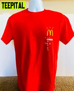 Cactus Jack Mcdonald’s Crew Collab Unisex T-Shirt