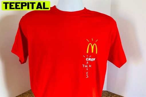 Cactus Jack Mcdonald’s Crew Collab Unisex T-Shirt