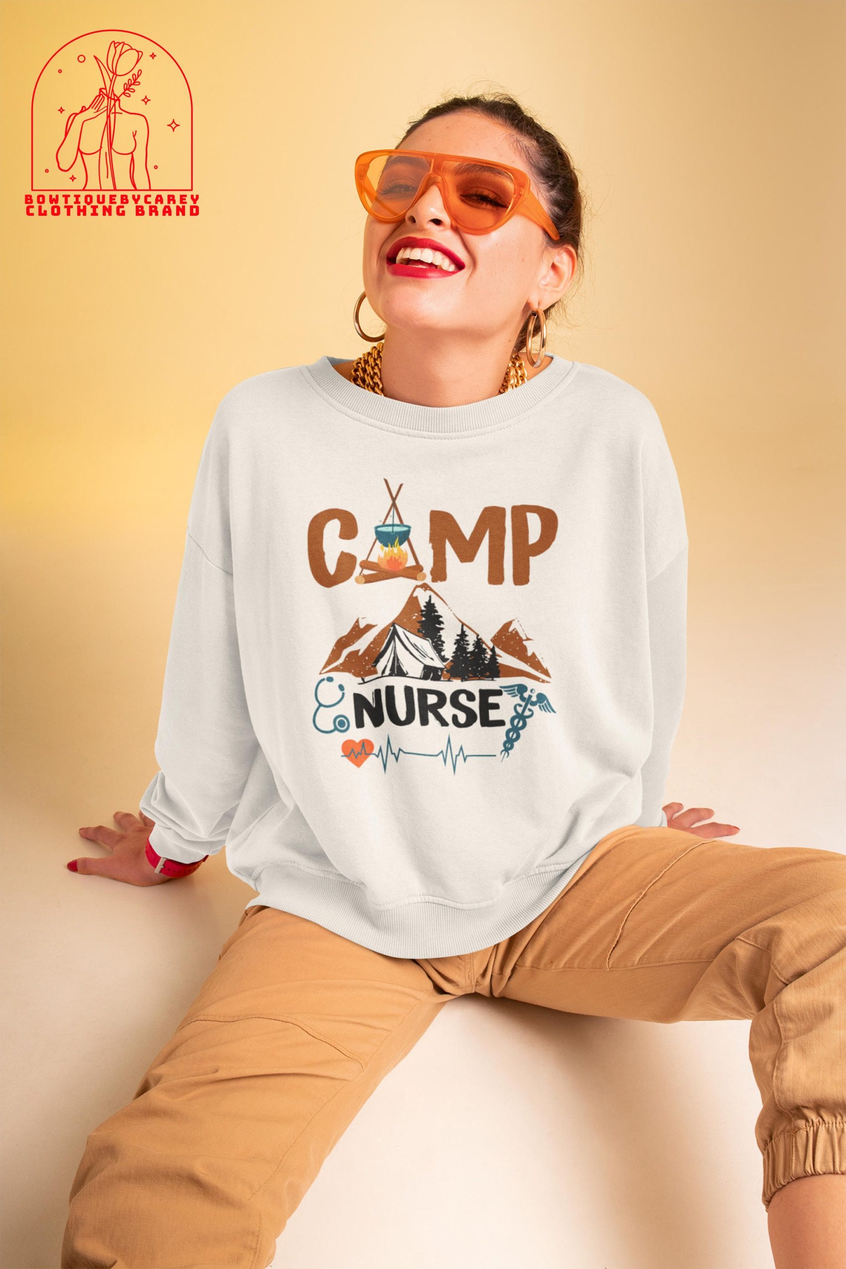 Camp Nurse Camping Picnic Nurselife Outdoor Adventure Camping Lovers Unisex T-Shirt