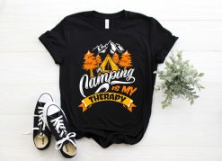 Camping Is My Therapy T-Shirt