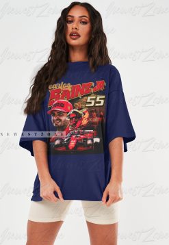 Carlos Sainz Driver Racing Championship Formula Racing Unisex T-Shirt