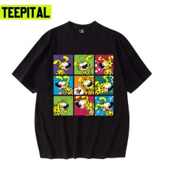 Carrés De Marsupilami Classique Gaston Lagaffe Unisex T-Shirt