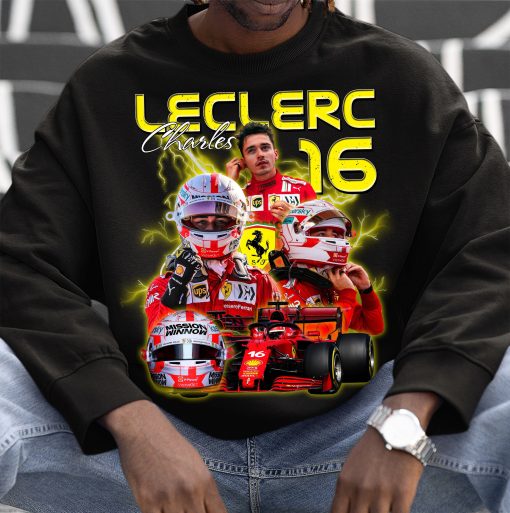 Charles Leclerc Ferrari Lec16 Ferrari Team Scuderia Ferrari Nascar Racing Formula 1 F1 Shirt